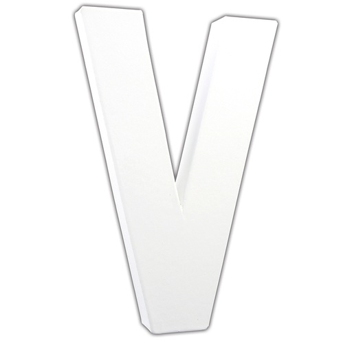 [DE-ABC#721] Décopatch lettre "V", 20,5cm
