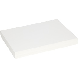 [CR21990] Constructie karton, wit, 25,5x36 cm, dikte 0,4 mm, 250 gr, 100 vel/ 1 doos