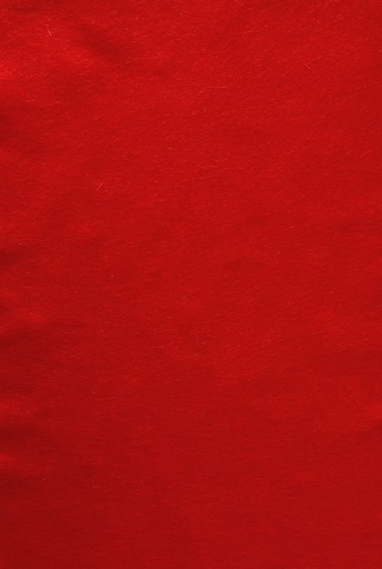 [2833#141] Feutre de bricolage (40% laine), plaquette 20cm x 30cm, épaisseur 1,5mm, Rouge