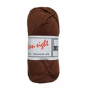 [DU#397] Coton à Tricoter Cotton 8 (100% coton) 50gr, Brun