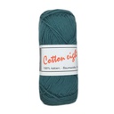 [DU#325] Coton à Tricoter Cotton 8 (100% coton) 50gr, Pétrole