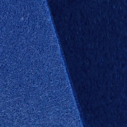 [2834#115] feutre extra épais (70% Laine), 3mm, 600gr/m², Bleu