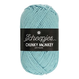 [CHU500#1019] Scheepjes Chunky Monkey 5x100g - 1019 Powder Blue (100% Acryl)