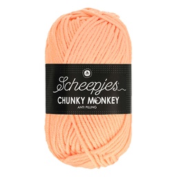 [CHU500#1026] Scheepjes Chunky Monkey 5x100g - 1026 Peach (100% Acryl)