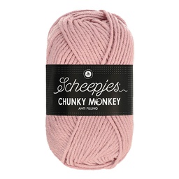 [CHU500#1080] Scheepjes Chunky Monkey 5x100g - 1080 Pearl Pink (100% Acryl)