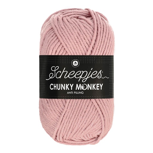 [CHU500#1080] Scheepjes Chunky Monkey 5x100g - 1080 Pearl Pink