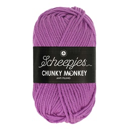 [CHU500#1084] Scheepjeswol "Chunky Monkey", 5x100g, 100% Acryl, naald 5.0, kleur 1084 Wild