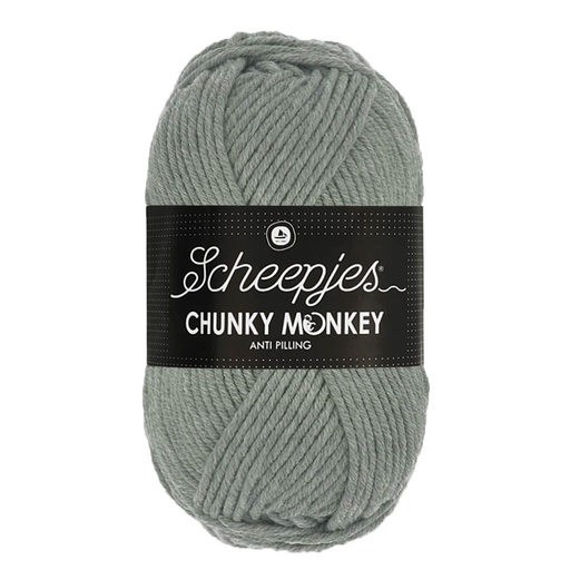 [CHU500#1099] Scheepjes Chunky Monkey 5x100g - 1099 Mid Grey