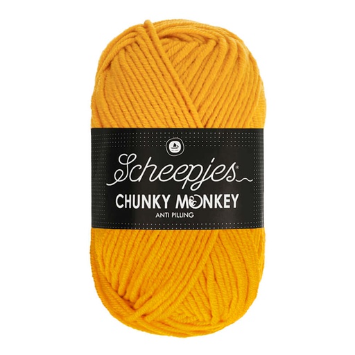 [CHU500#1114] Scheepjes Chunky Monkey 5x100g - 1114 Golden Yellow