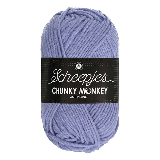 [CHU500#1188] Scheepjeswol "Chunky Monkey", 5x100g, 100% Acryl, naald 5.0, kleur 1188 Mauve