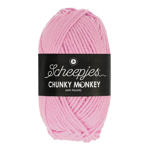 [CHU500#1390] Scheepjeswol "Chunky Monkey", 5x100g, 100% Acryl, naald 5.0, kleur 1390 Orchid