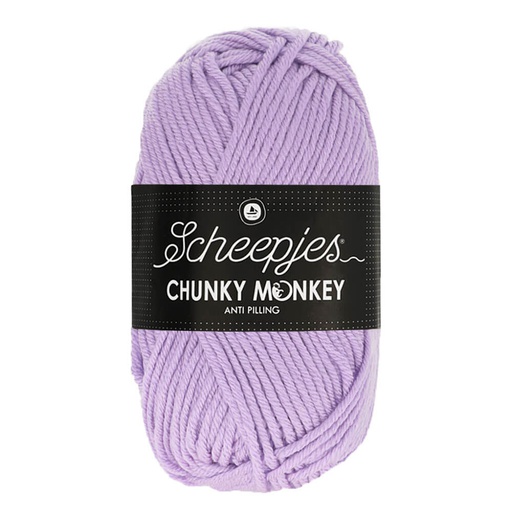[CHU500#1432] Scheepjeswol "Chunky Monkey", 5x100g, 100% Acryl, naald 5.0, kleur 1432 Amethyst
