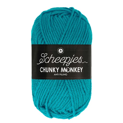 [CHU500#2012] Scheepjes Chunky Monkey 5x100g - 2012 Deep Turquoise