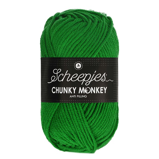 [CHU500#2014] Scheepjeswol "Chunky Monkey", 5x100g, 100% Acryl, naald 5.0, kleur 2014 Emerald
