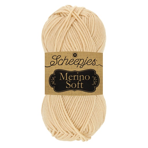 [MER500#606] Scheepjeswol "Merino Soft", 10x50g, 50% merino/25% microvezel/25% acryl, naald 4.0-5.0, kleur 606 Da Vinci