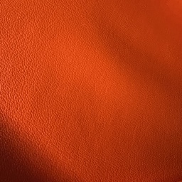 [RT3044#09] Kunstleder/Skai, 140cm breedte, Oranjerood