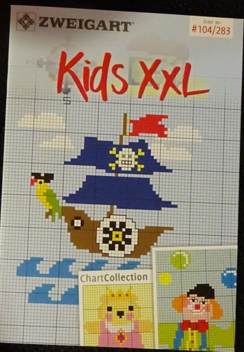 [ZB#5283] Zweigart boekje 283 "Kids XXL"
