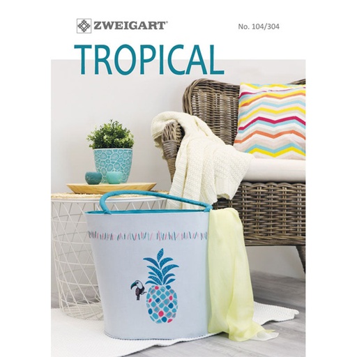 [ZB#6304] Zweigart boekje 304 "Tropical"