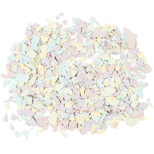 [CR24594] Flocons de Terrazzo, couleurs pastel, 90 gr/ 1 boîte