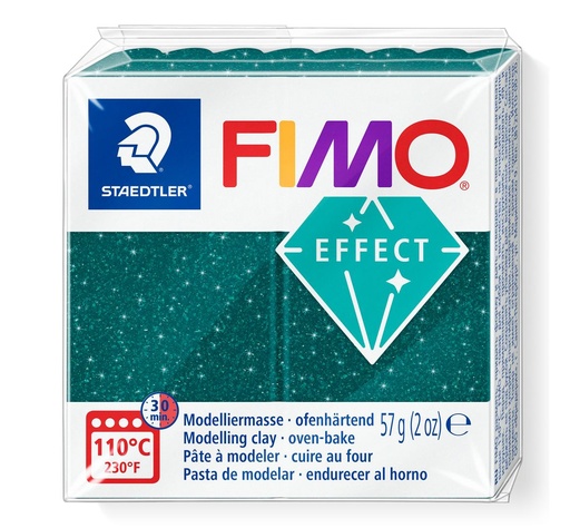 [S8010E#562] Fimo effect galaxy 57 g vert