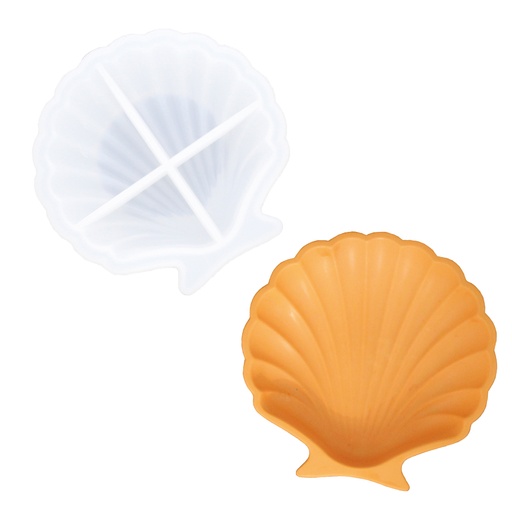 [UC106#0054] Moule en silicone 11cm - Coquillage