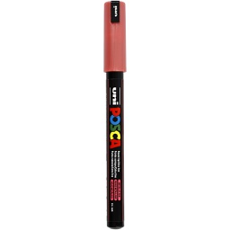 [CR272860] Posca verfstift PC1MR Extrafijne & gekalibreerde punt - Metallic rood