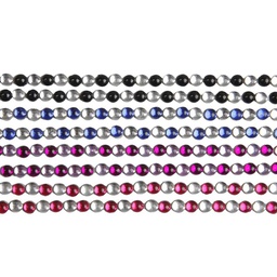 [CR28304] Strasstenen stickers,   l: 15 cm, b: 4 mm,          8 vellen, kleurass.