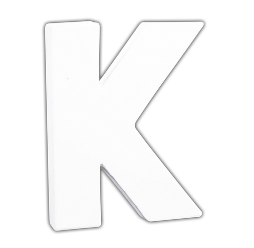 [DE-ABC#740] Décopatch lettre "K", 12cm