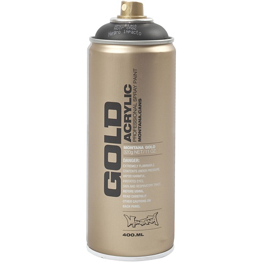 [CR35019] Spray verf, zwart, 400 ml
