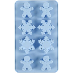[CR37130] Silicone vormen, lichtblauw, 12,5 ml, 1 stuk/ 1 doos